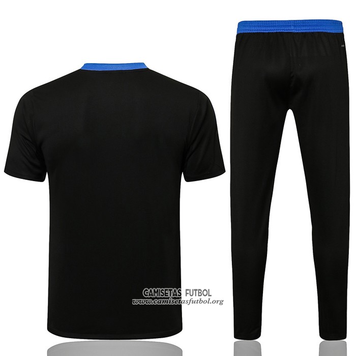 Chandal del Real Madrid Manga Corta 2021/2022 Negro